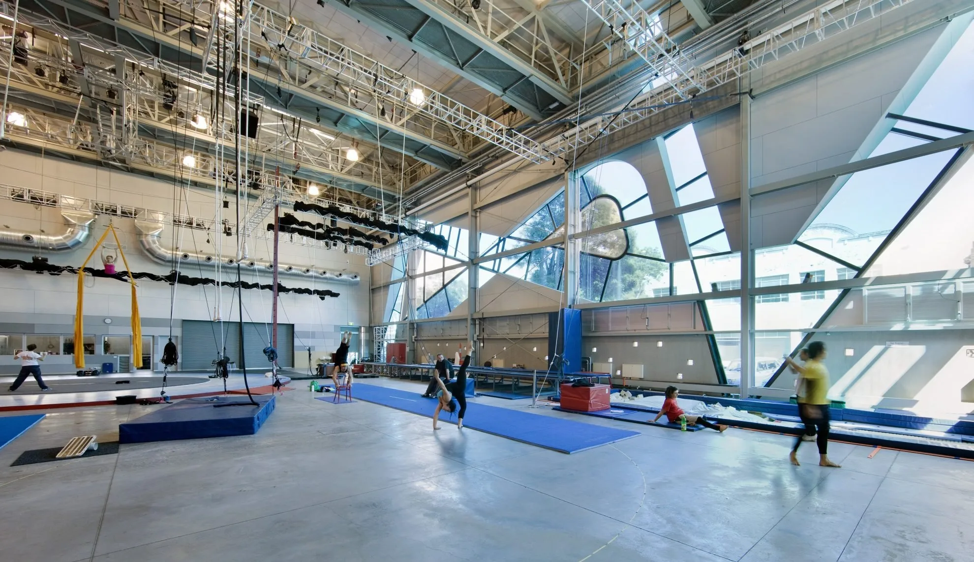 NICA training hall