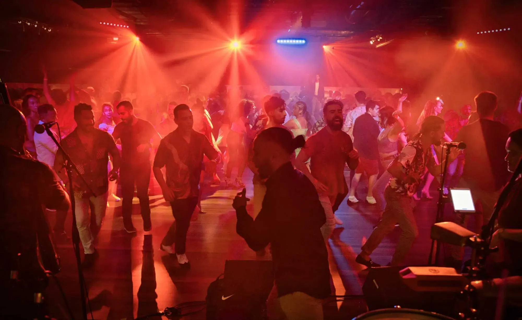 Social dancing at Rumbia
